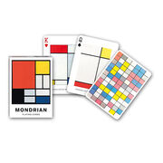 Piet Mondrian playing cards